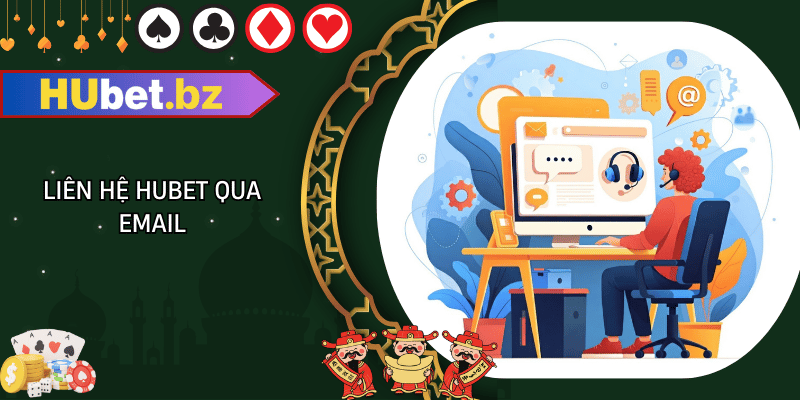 Liên hệ hubet qua email